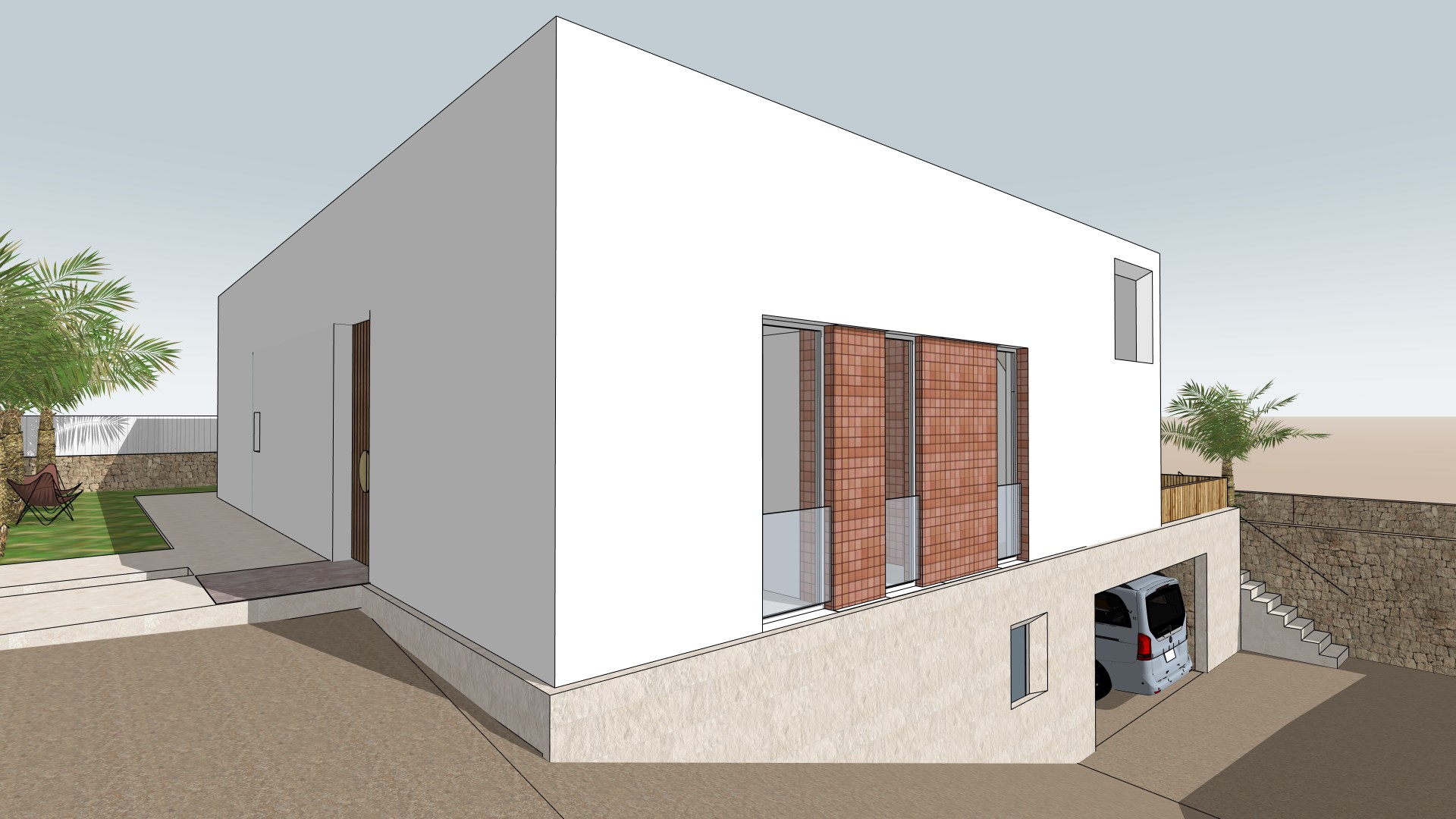 Architectural concept for Son Remei in Menorca